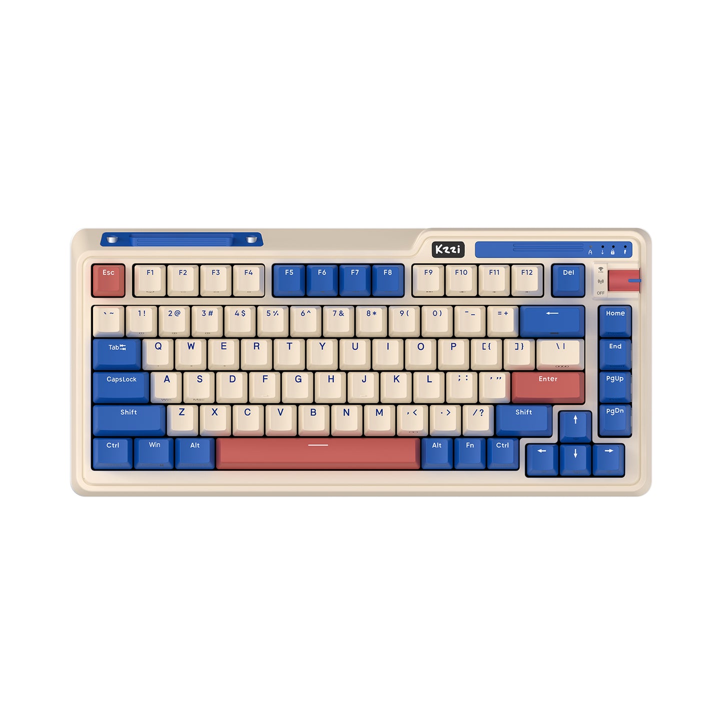 Kzzi Rhein_Blue_k75 mechanical keyboard