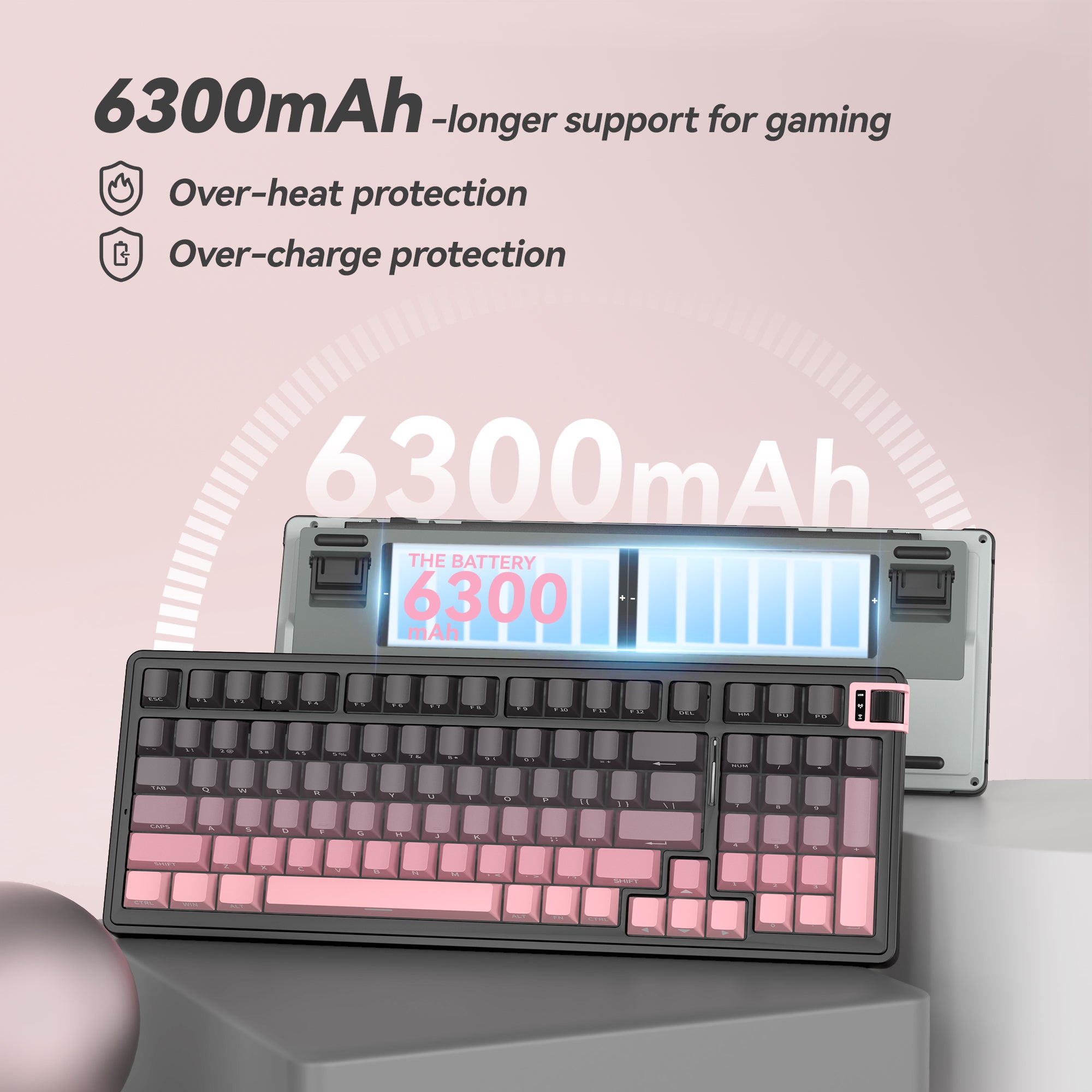 Kzzi K98Pro Low Latency Gaming Keyboard