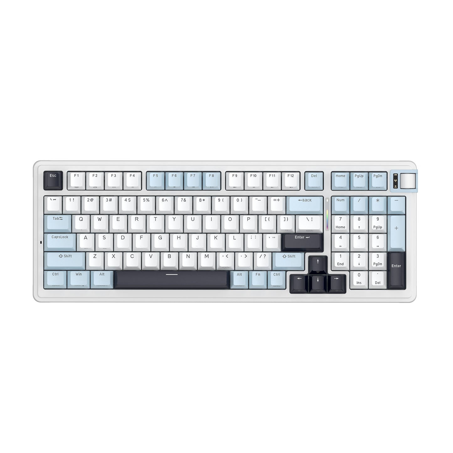 Kzzi K98v2 Retro Gaming Office Mechanical Keyboard