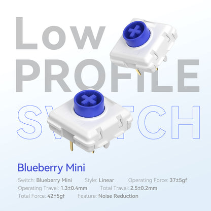 Kzzi I75 i75v2 Low Profile Mechanical Keyboard