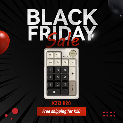 KZZI K20 Multi-function Knob Numpad