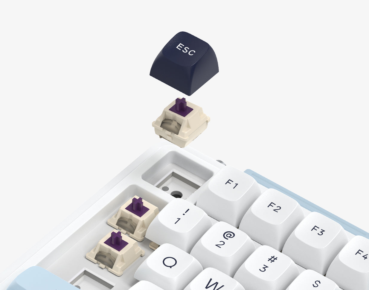 K75v2 hot swap mechanical keyboard 75 percent