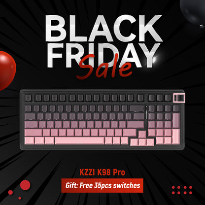 Kzzi K98Pro Low Latency Gaming Keyboard