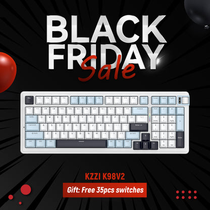 Kzzi K98v2 Retro Gaming Office Mechanical Keyboard