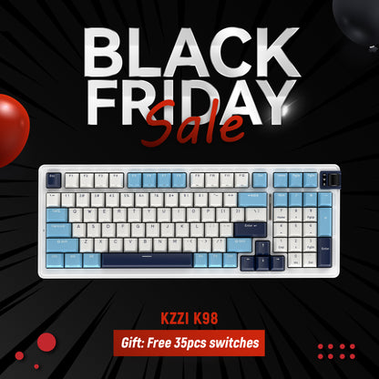 Kzzi K98 Retro Gaming Office Mechanical Keyboard