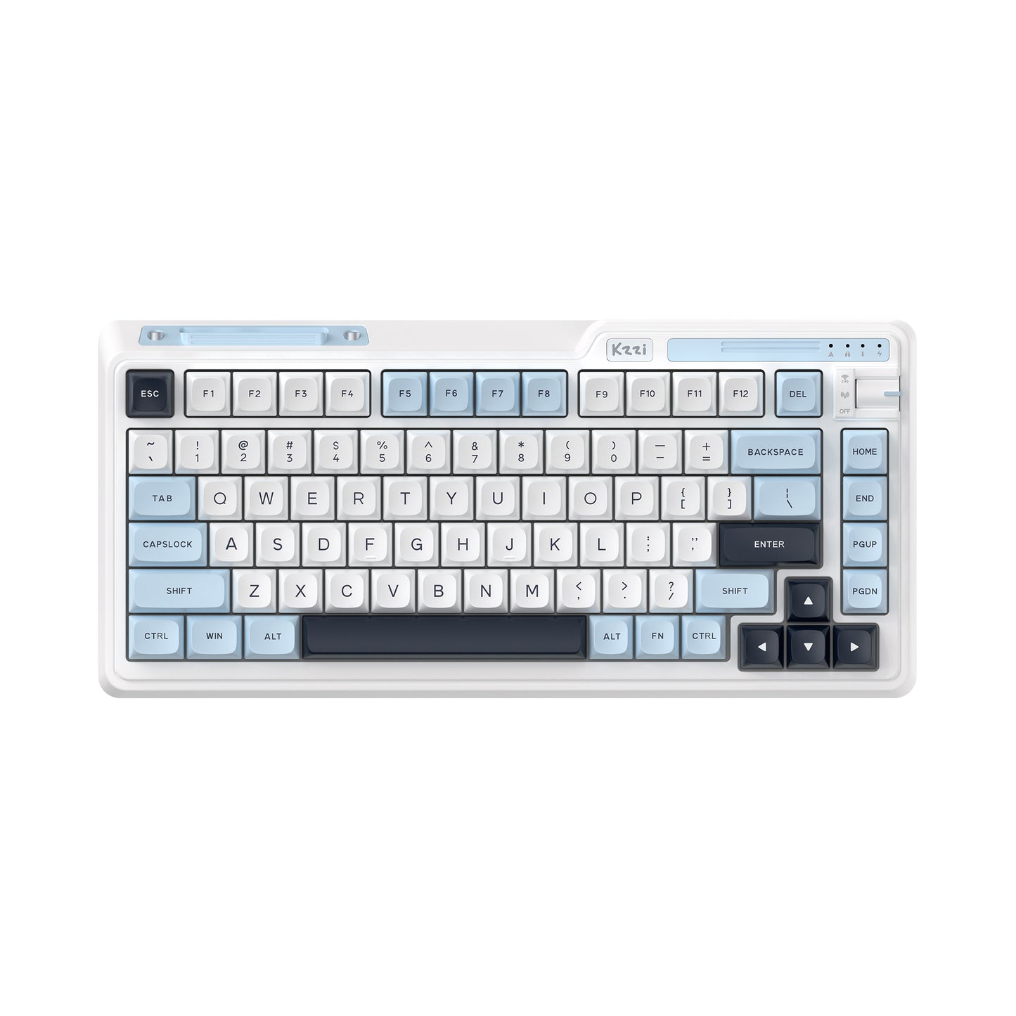 Kzzi 75 percent mechanical keyboard