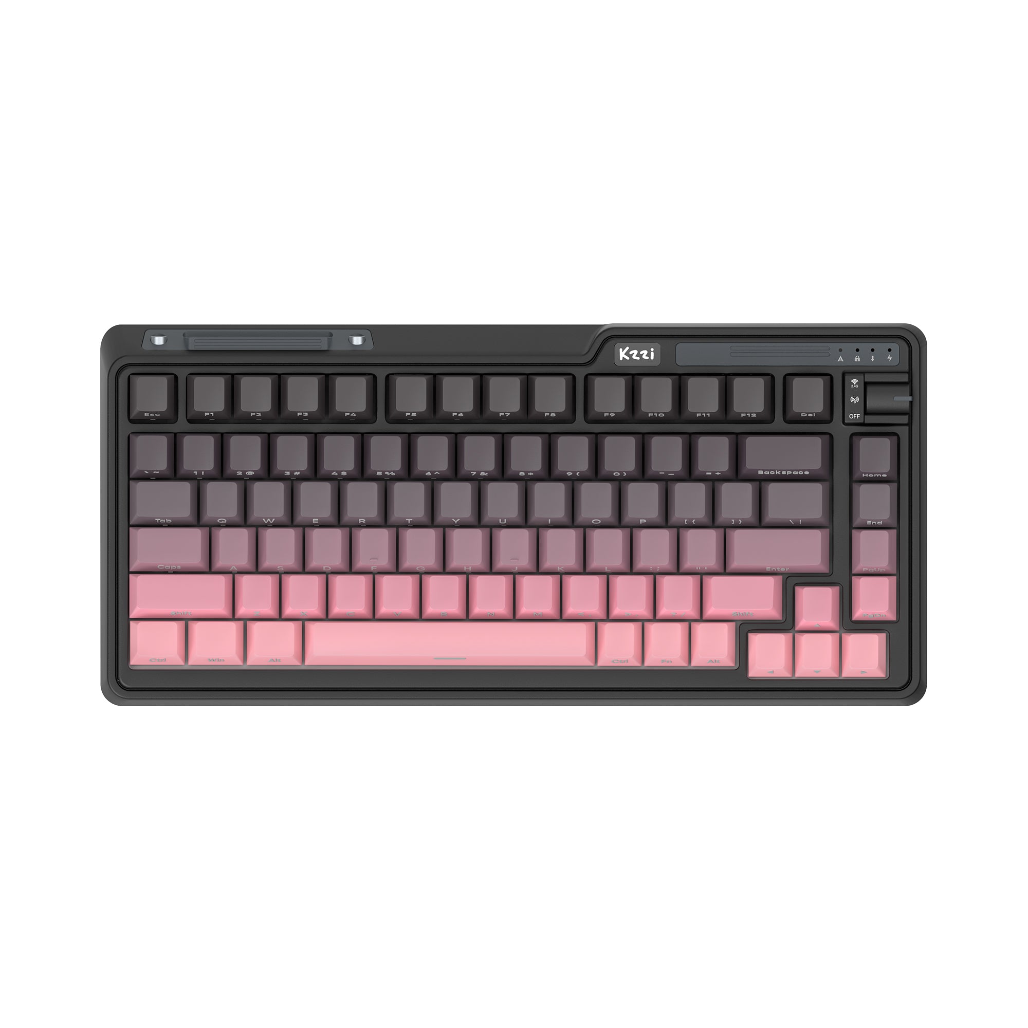 Kzzi K75 black mechanical keyboard