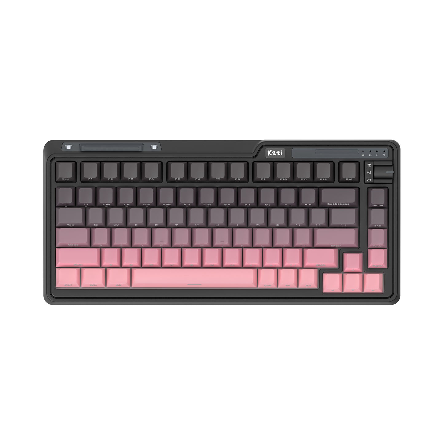 Kzzi K75 black mechanical keyboard