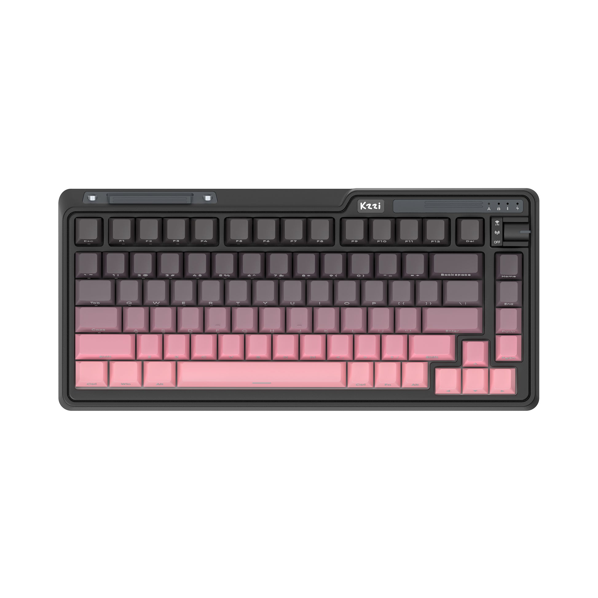 Kzzi K75 black mechanical keyboard