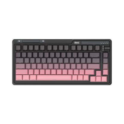 Kzzi K75 black mechanical keyboard