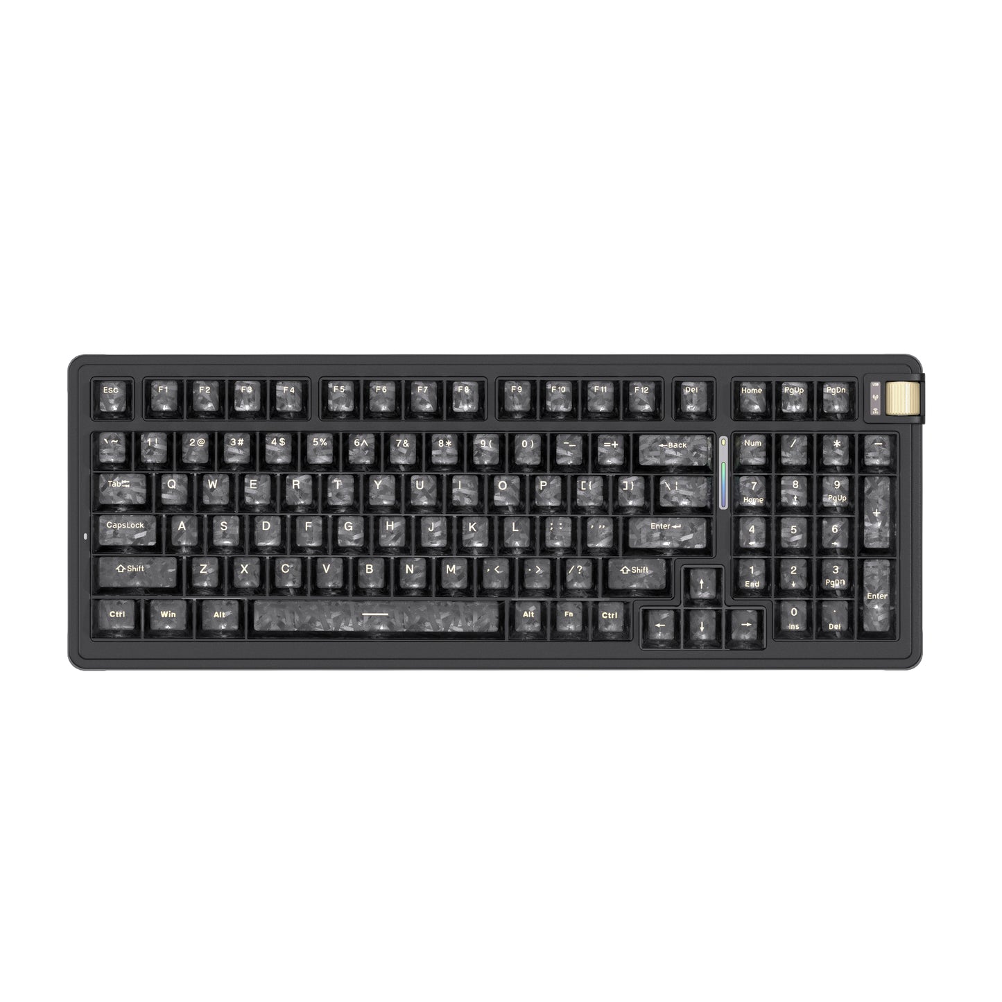 Kzzi K98 Black full size keyboard