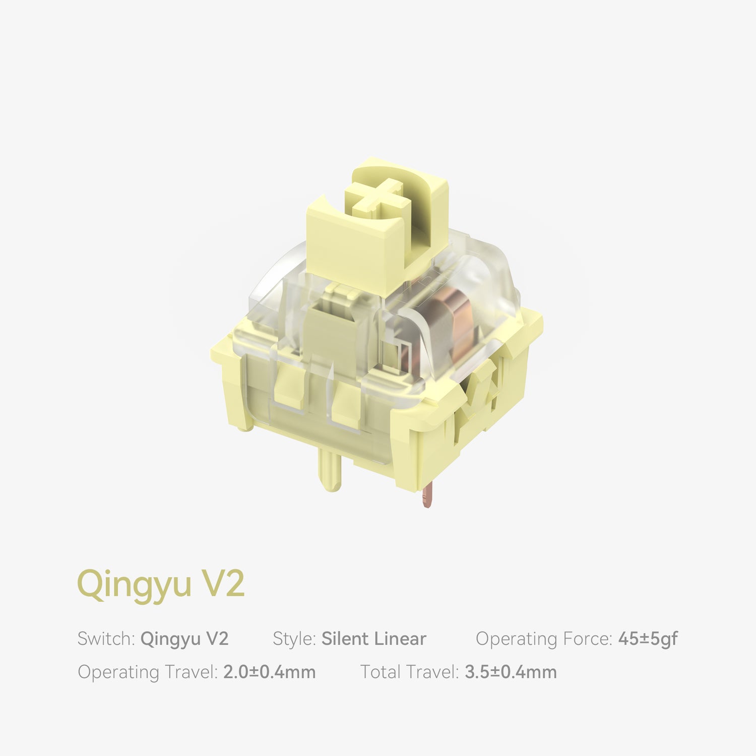 Kzzi Qingyu silent linear switch