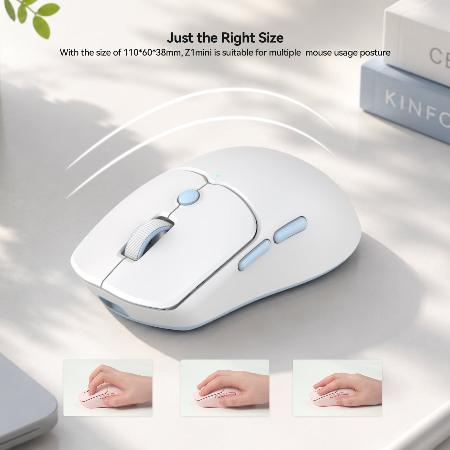 Kzzi Z1mini ergonomic keyboard mouse