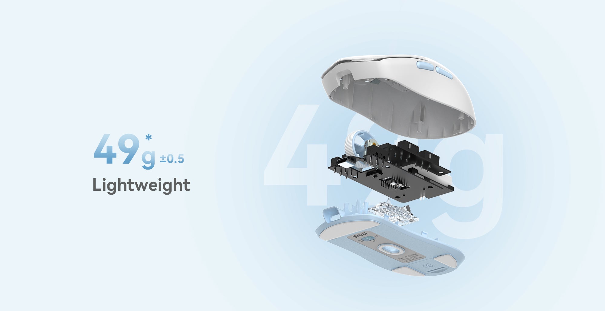 Kzzi Z1mini lightweight computer mouse