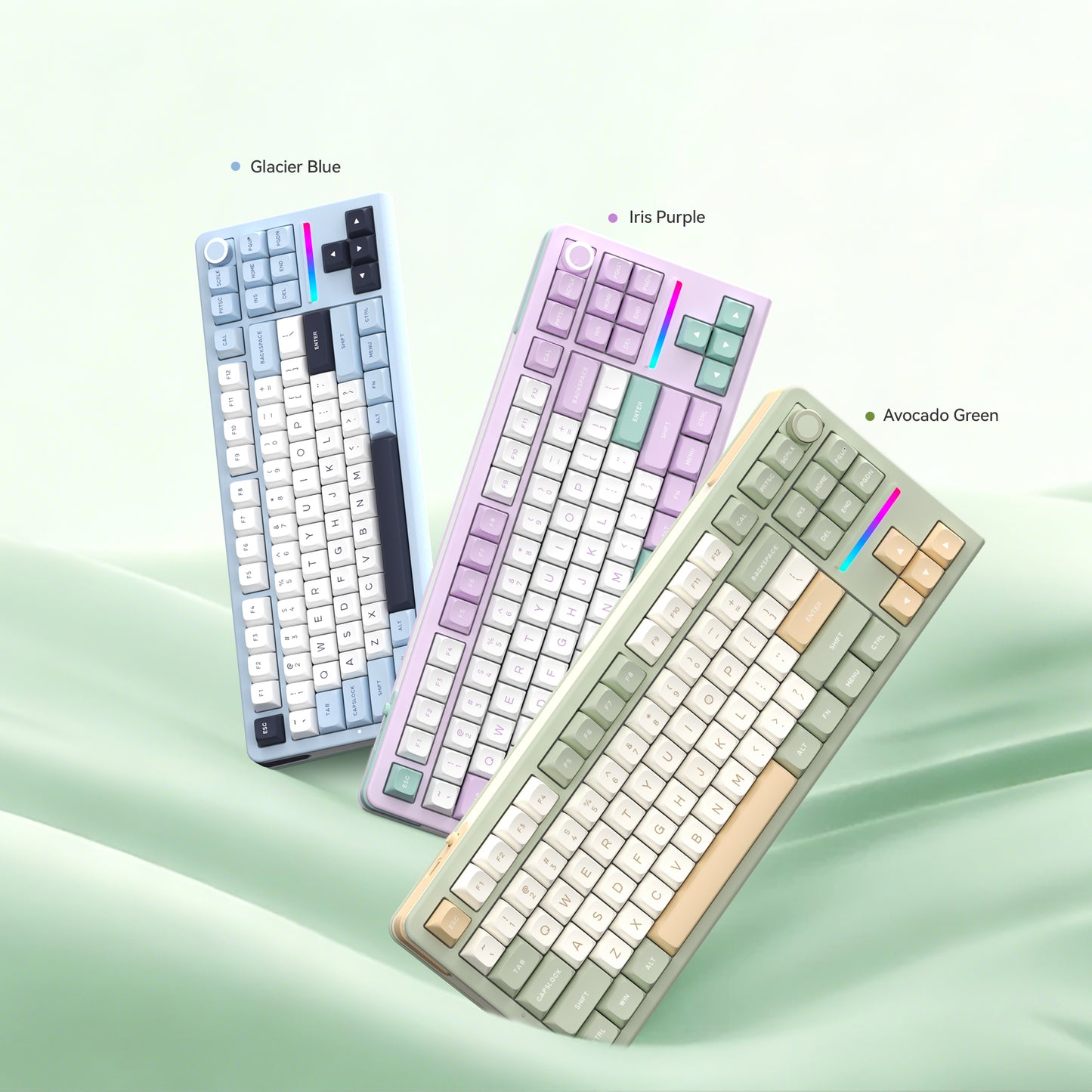 Kzzi Z87 TKL keyboard 3 colors