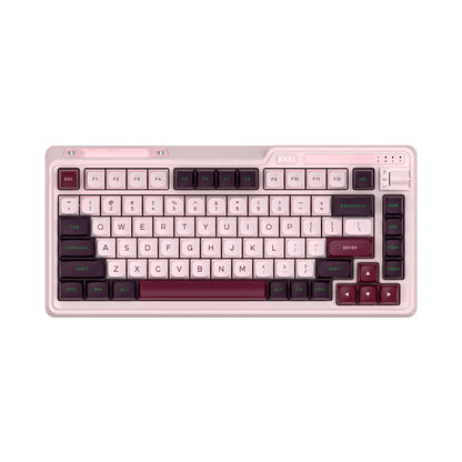 Kzzi k75 purple mechanical keyboard
