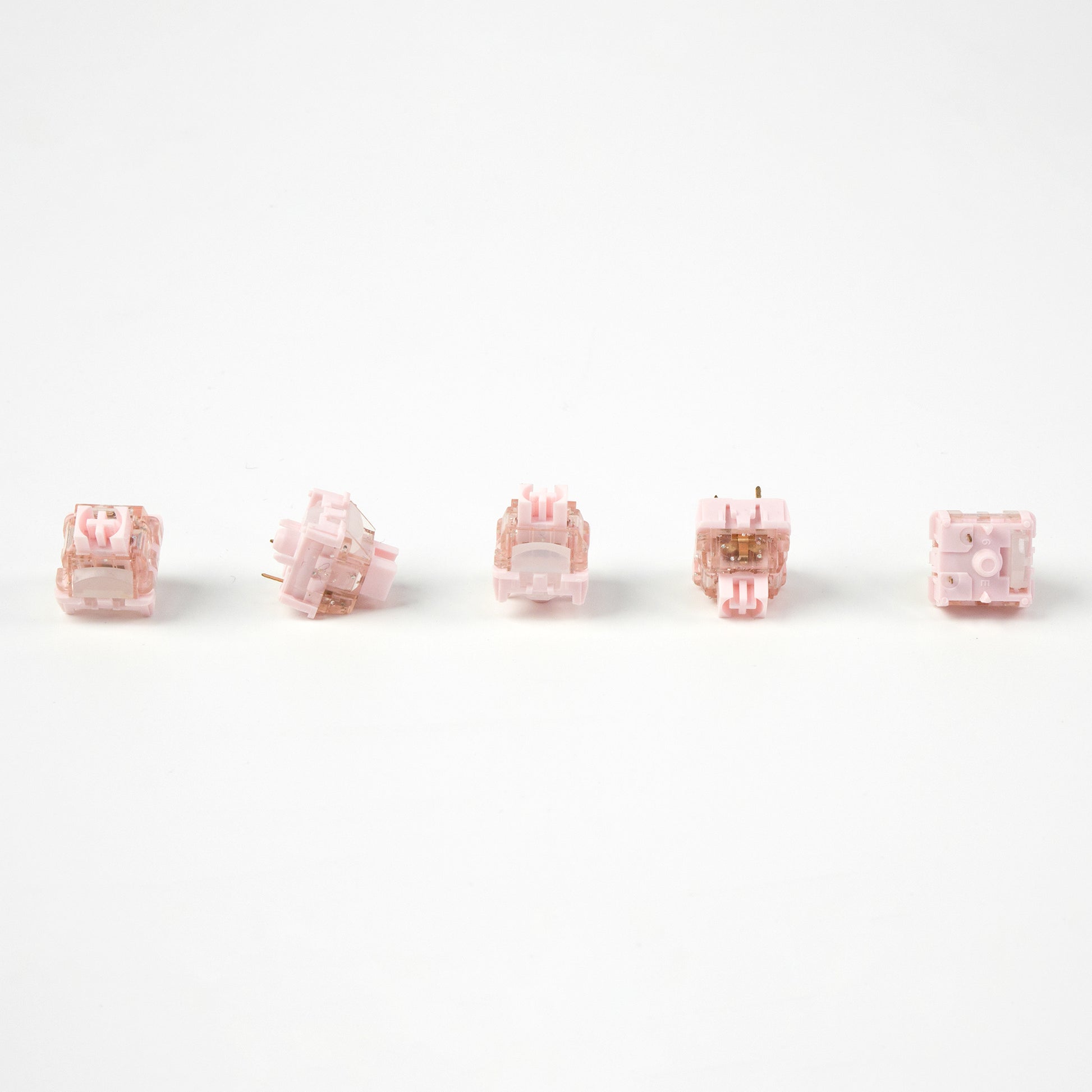 Kzzi pink silent mechanical switch