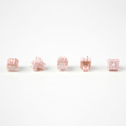 Kzzi pink silent mechanical switch