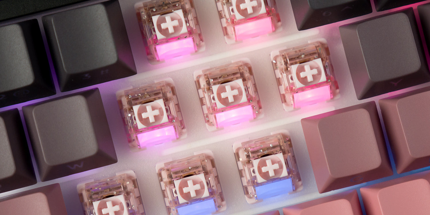 Kzzi sakurav3 pink silent switch