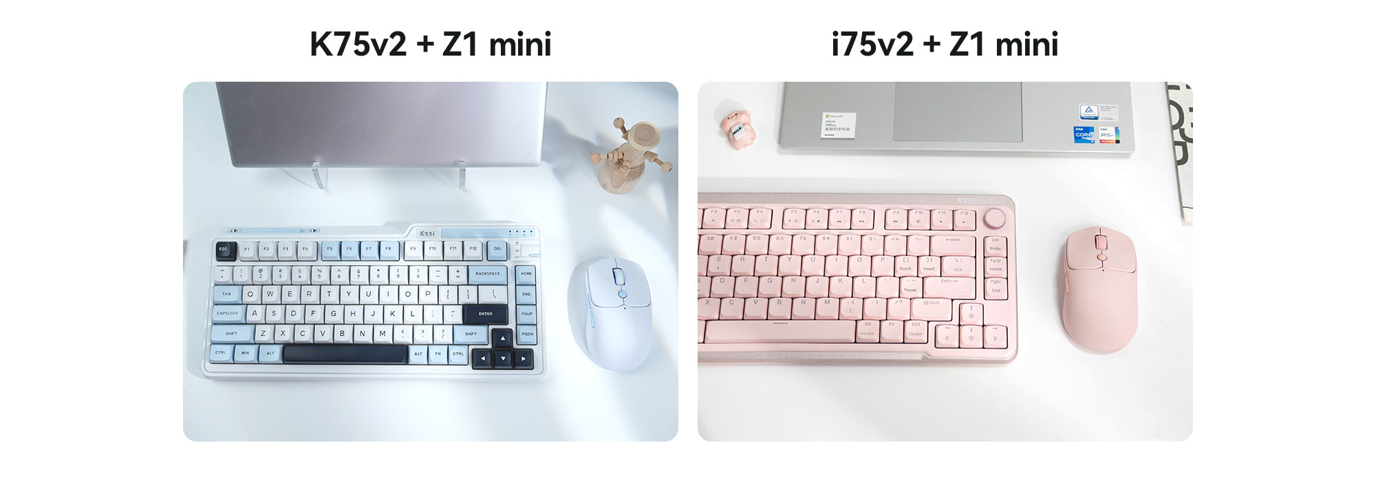 Kzzi  tri-mode keyboard mouse set