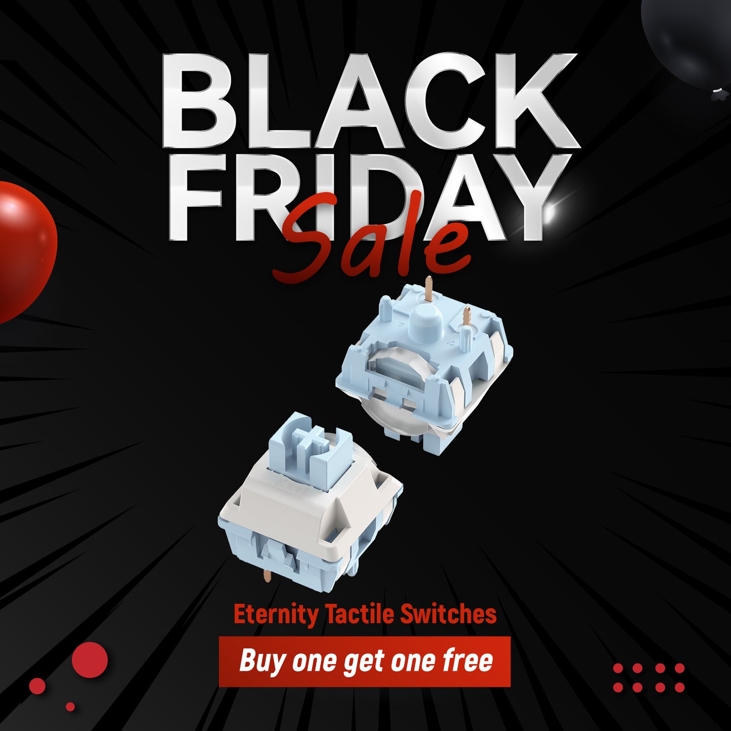 KZZI Eternity Tactile Switches