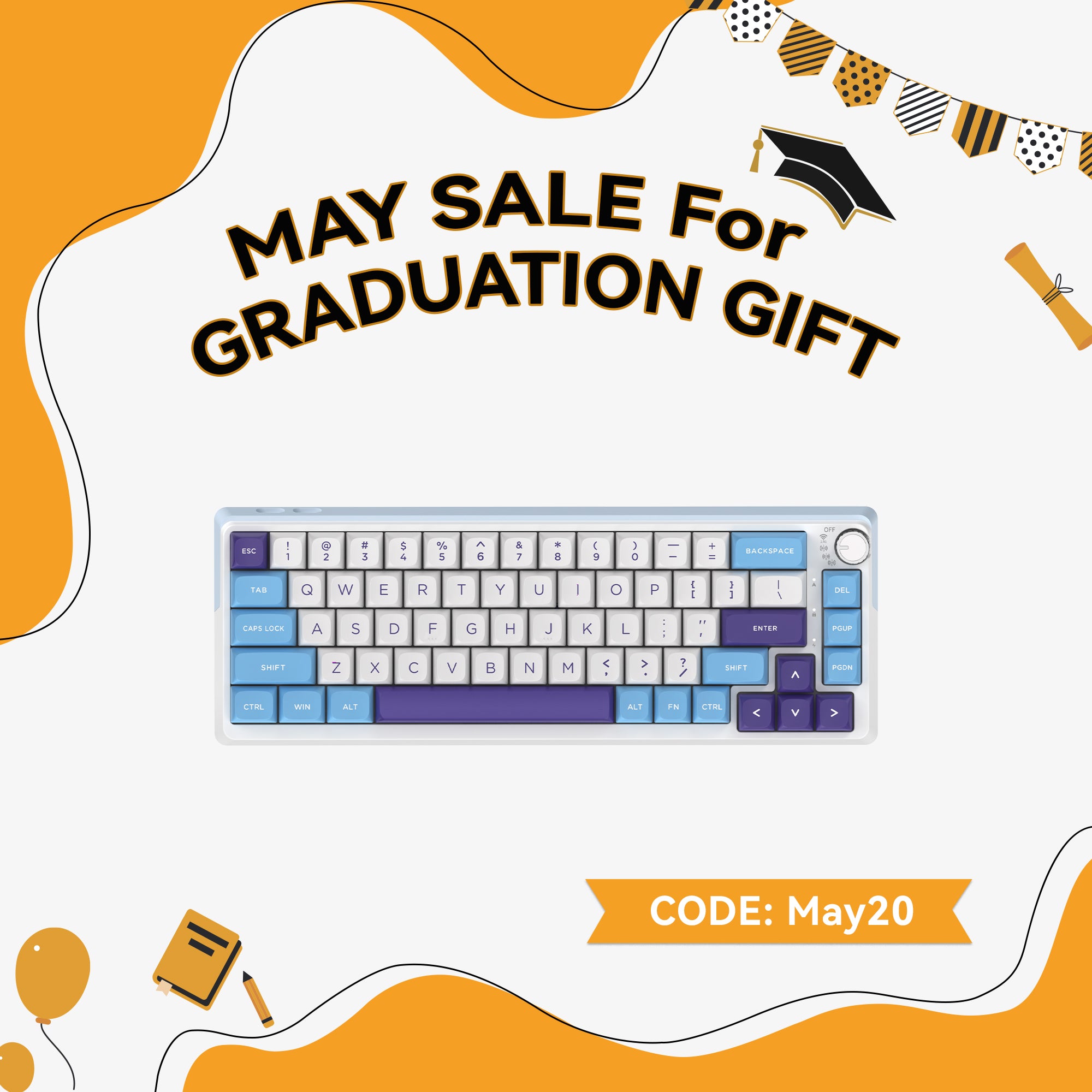 KZZI K68Pro 65% Mechanical Keyboard – Kzzi store