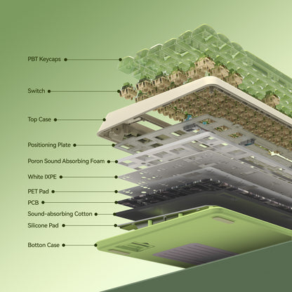 kzzi k75pro gasket mount mechanical keyboard