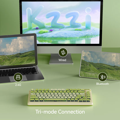 kzzi k75pro wireless mechanical keyboard for mac