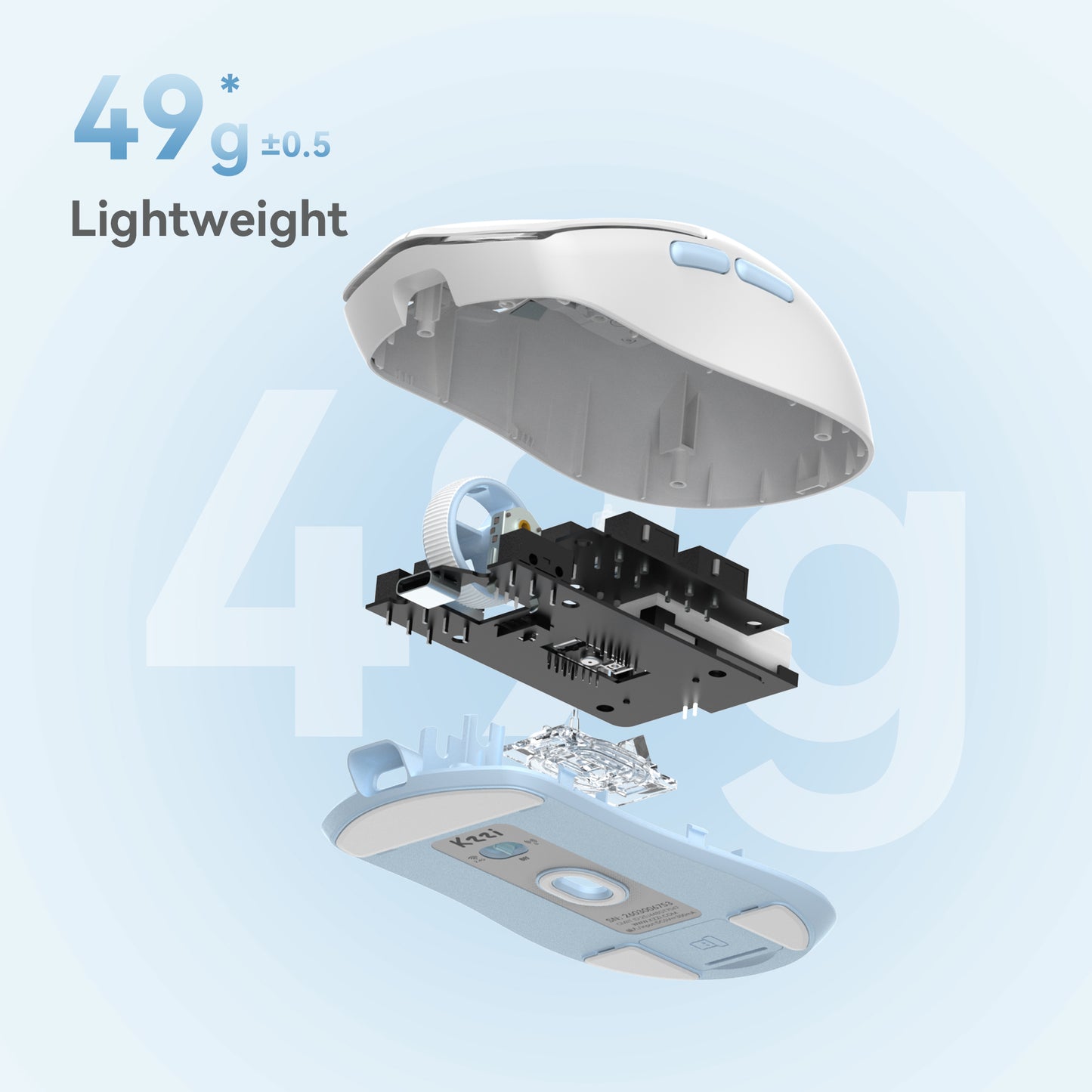 kzzi Z1mini lightweight keyboard mouse