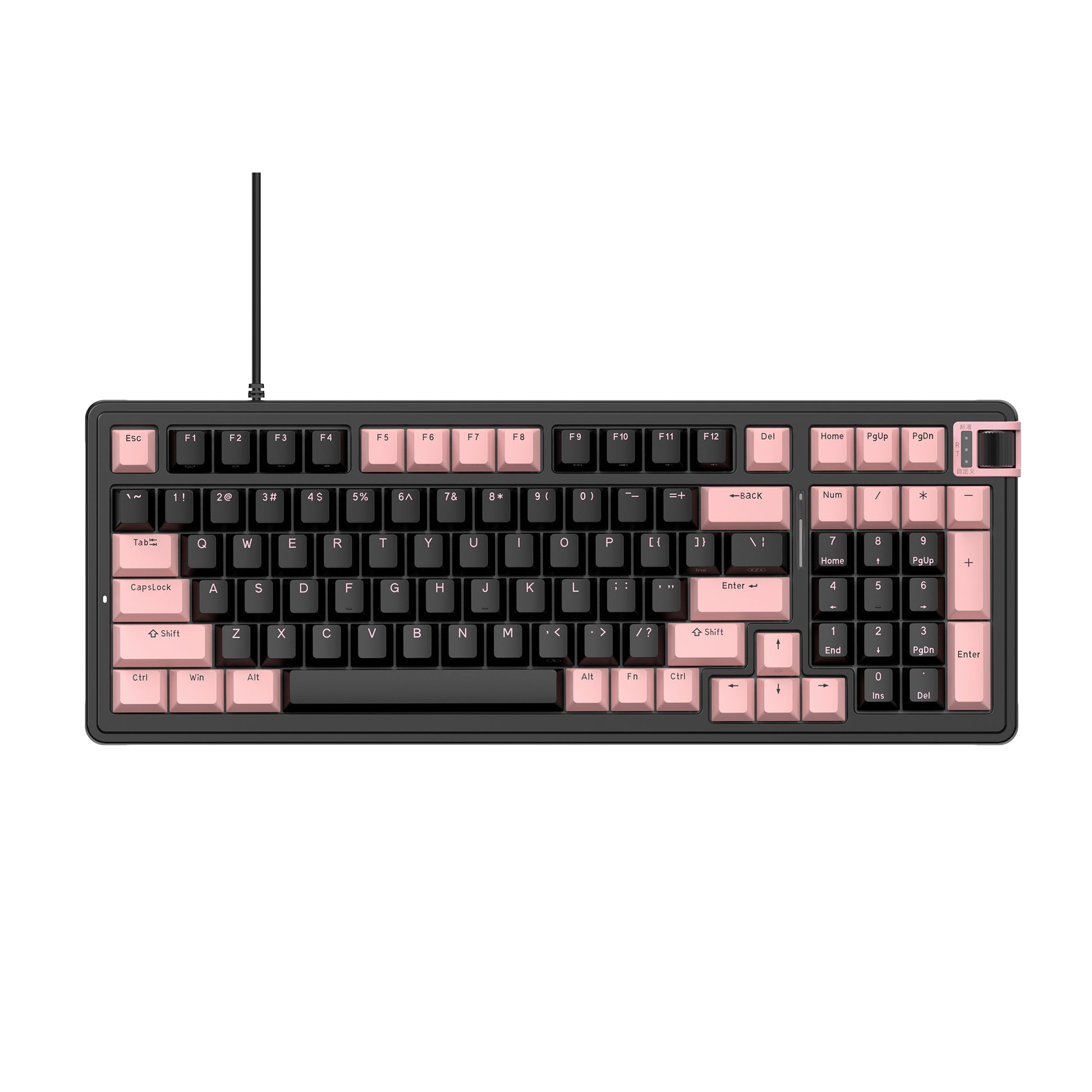 kzzi ares98 wired gaming keyboard