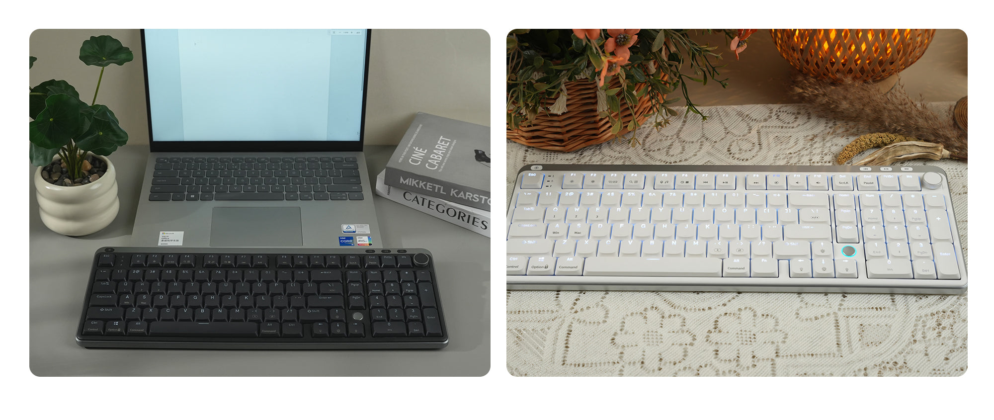 kzzi i98 black low profile keyboard