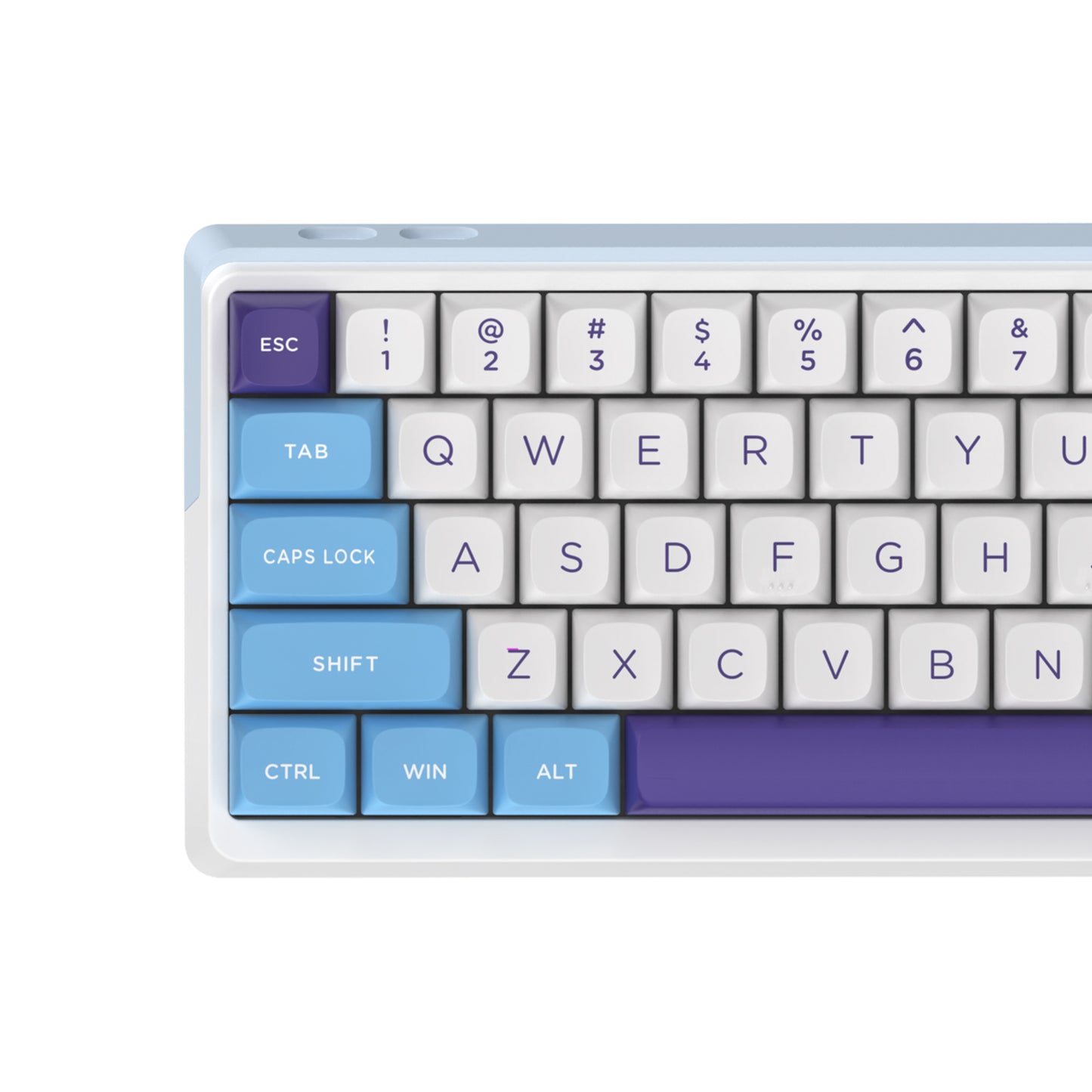 kzzi k68pro blue wireless mechanical keyboard
