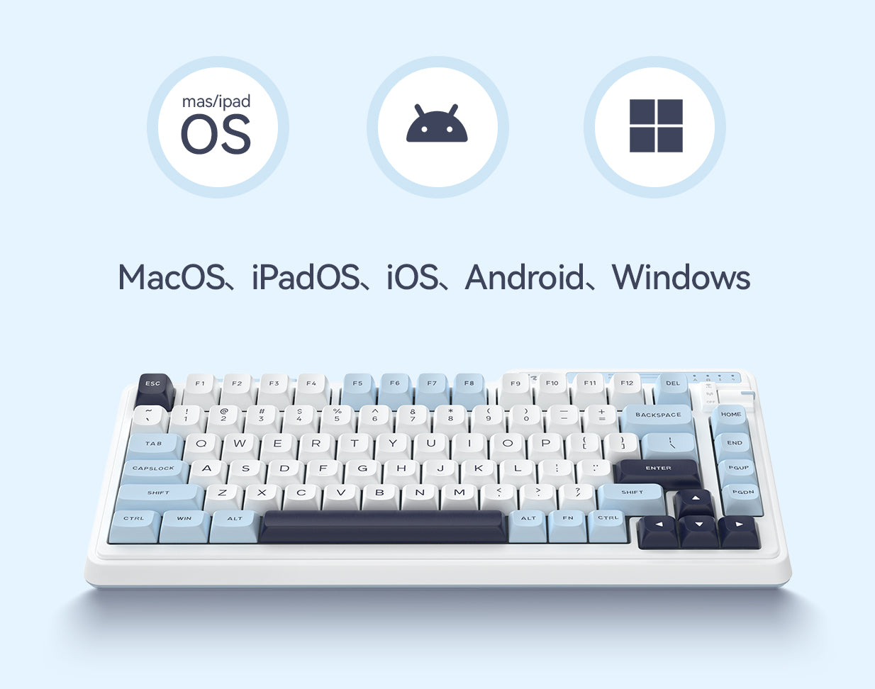 kzzi k75v2 75 percent gaming keyboard