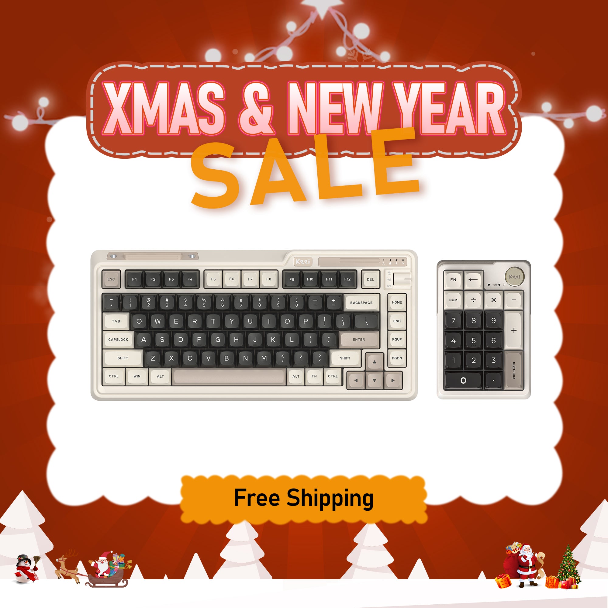 kzzi k75v2 K20 mechanical keyboard