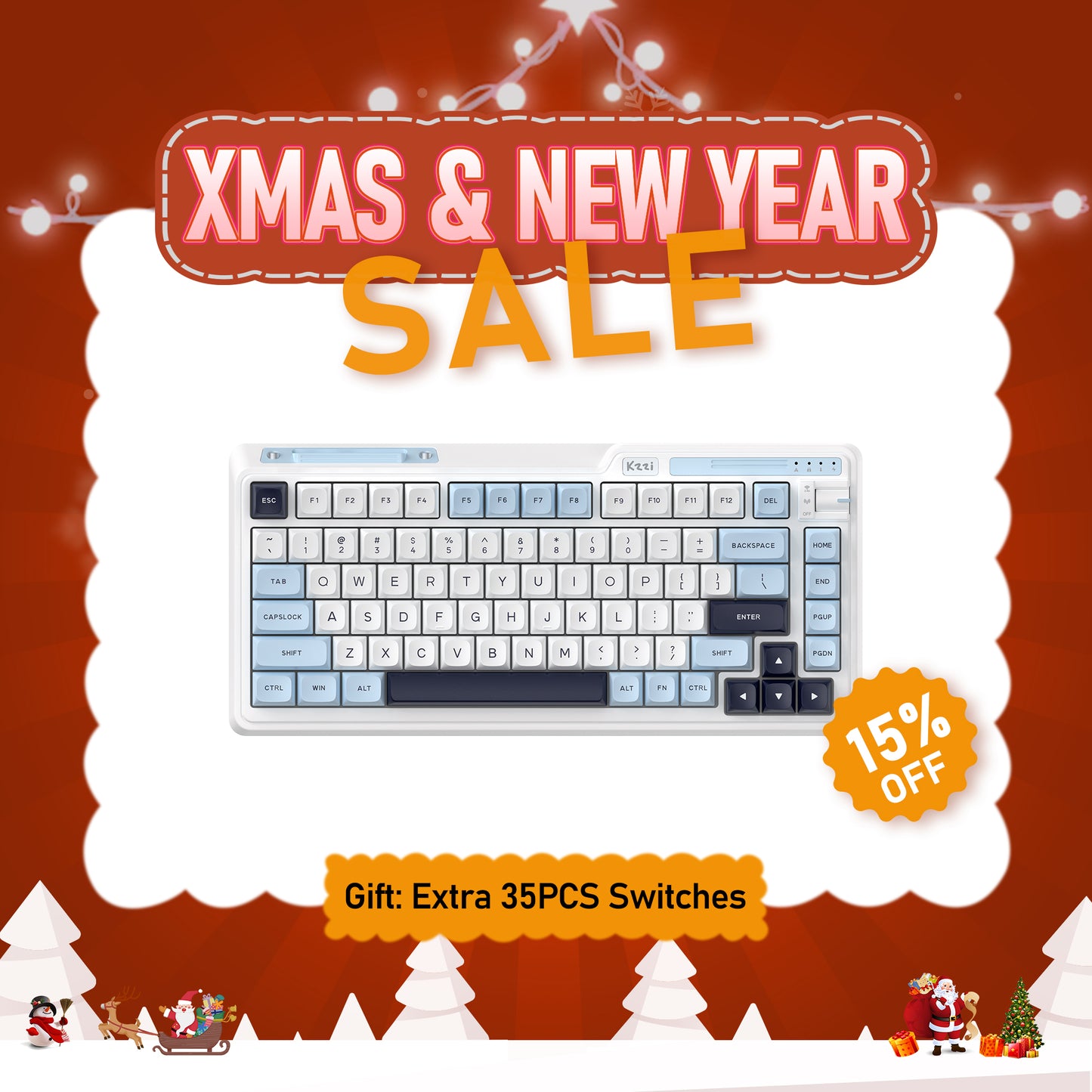 kzzi k75v2 budget keyboard